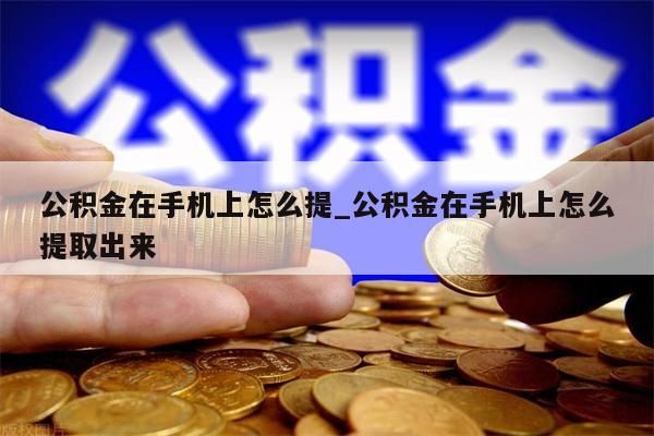 公积金在手机上怎么提_公积金在手机上怎么提取出来